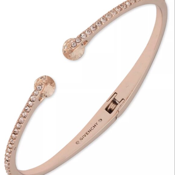 Givenchy Two Piece Bangle Bracelet and Matching Earrings - Picture 3 of 3